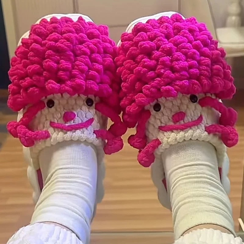 Cloud Ugly slippers DIY for boyfriend and girlfriend gifts-Finished Goods (Delivery Within 1 Week)