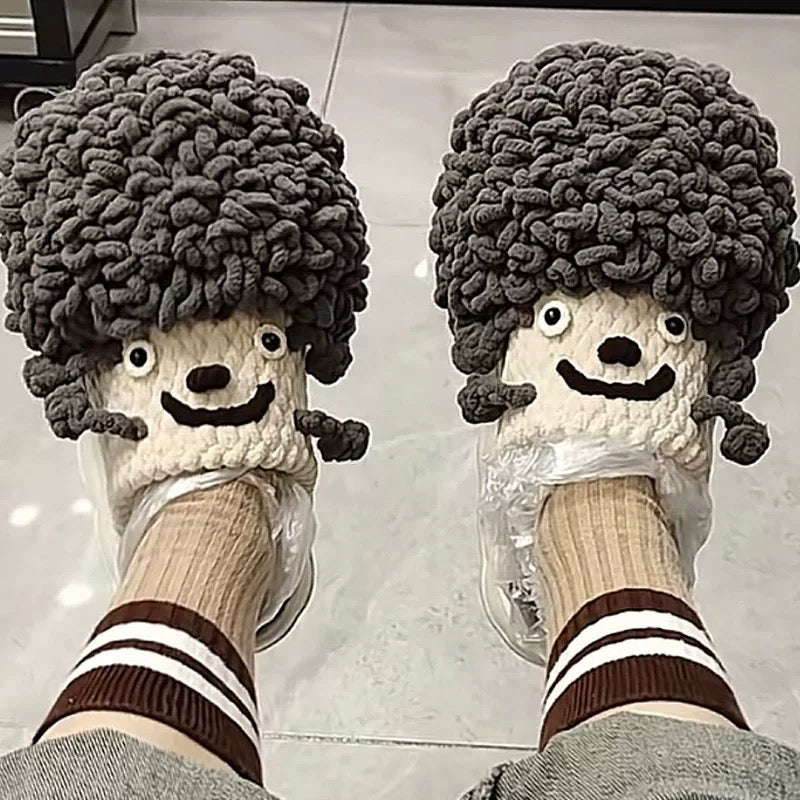 Cloud Ugly slippers DIY for boyfriend and girlfriend gifts-Finished Goods (Delivery Within 1 Week)