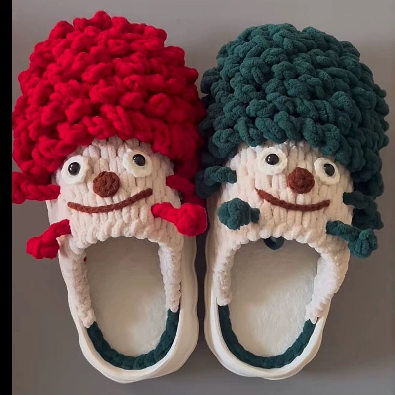Cloud Ugly slippers DIY for boyfriend and girlfriend gifts-Finished Goods (Delivery Within 1 Week)