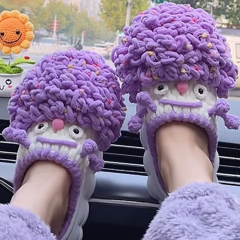 Cloud Ugly slippers DIY for boyfriend and girlfriend gifts-Finished Goods (Delivery Within 1 Week)