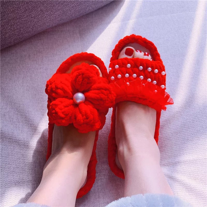 Paff flower summer DIY/Handmade Shoes-Finished Goods (Delivery Within 1 Week)